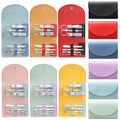12 Set Manicure Set Bulk Mini Manicure Nail Clipper Kit 7 in 1 Stainless Steel Professional Nail Care Pedicure with Travel Portable Bag Grooming Kits for Women Men Home(Multi Color)