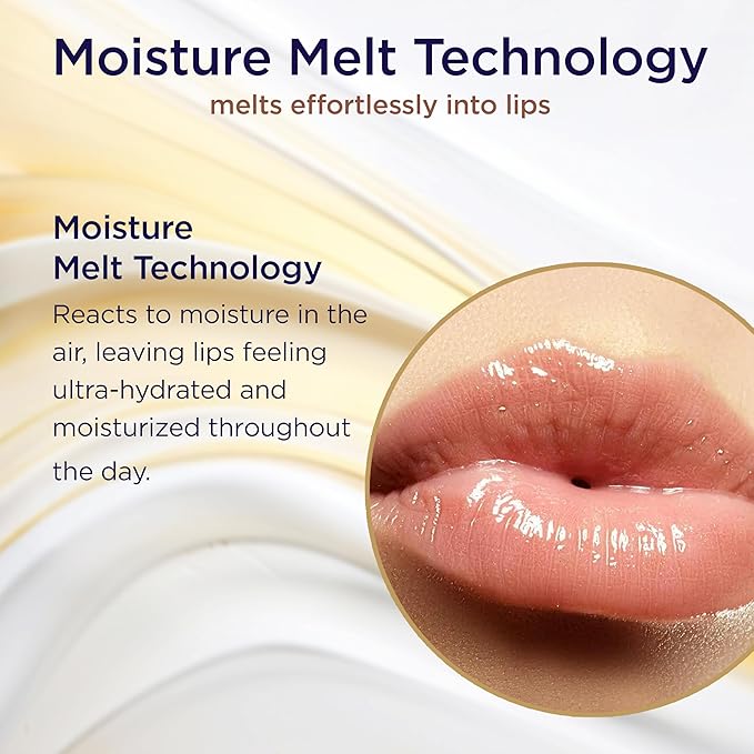 Softlips Melty Cream Hydrating Lip Balm, Honey Flavor, Long-Lasting Moisturizing Care for Everyone with Dry, Chapped Lips, Smooth Non-Sticky Finish, 0.12 oz