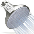 NUUD Filtered Shower Head - Removes Chlorine, Heavy Metals & Contaminants for Healthier Scalp Skin & Hair | Protects Colored Hair & Soothes Dry Skin - High Pressure Shower Head Filter - Brushed Nickel