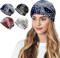 Women's Summer Beanie for Men Hat Boho Hats Adult Dwarf Hats Chemo Cap Cancer Headwear Caps Baggy Skull Sleep Cap Nightcap
