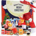 Advent Calendar 2025-24 Days of Beauty Advent Calendar, BFFLOVE Spa Gift Baskets with Shampoo Bar, Bath Bombs, Christmas Gifts for Women Christmas Gifts for Women