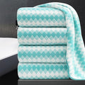 4 Piece Extra Large Bath Towel Set Oversized Bath Sheet 35"x70" Bathroom Towel Set Soft Highly Absorbent & Quick Dry Premium Bath Towel for Bathroom 600GSM Shower Towel Spa Gym Hotel,Teal