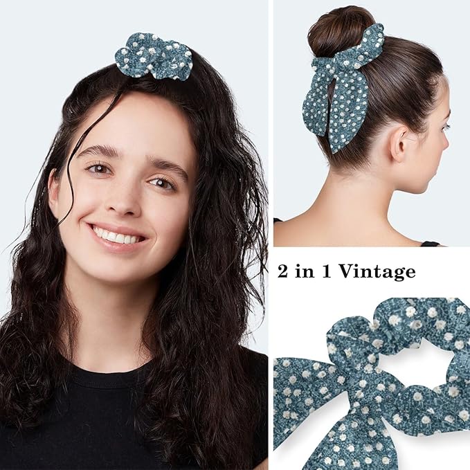 Scrub Caps Women Nursing Hats Floral Flowers with Buttons Ponytail Working Adjustable Pouch Tie Back
