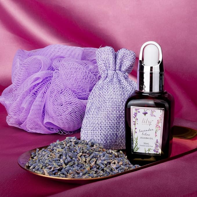 Mother's Day Gift Basket for Women - 15-Piece Lavender Bath and Body Gifts for Women, Spa Gift Basket for Women, Spa Kit | Birthday, Valentines Day Gifts, Christmas Gift, Perfect Present for Her & Mom