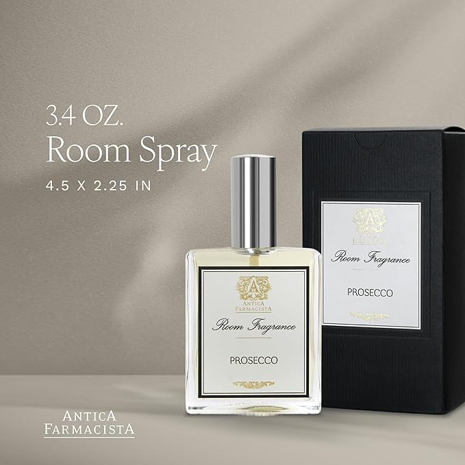 Antica Farmacista Room Spray - Elegant House Spray - Long-Lasting, Room Fragrance - Luxury Gift for Housewarming - Prosecco, 3.4 fl oz