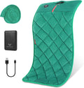 Vofuoti Portable Heating Pad, Cordless Weighted Heating Pads with 10000mAh Battery and 3 Heat Settings, Electric Heated Pad for for Back, Abdomen, Neck & Shoulder, 12" x 24"