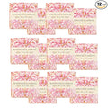 Greenwich Bay Mini Botanical Soap Bars – 12 Pack 1.9 oz Each – Individually Wrapped Guest Soaps for Airbnb, Spa, Travel, Bath – Travel Size Bar Soap Set, Rosewater