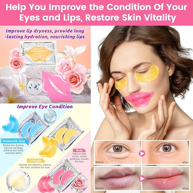 137 PCS Spa Party Supplies For Girls, Include Face Mask, Bath Bombs, Hand Cream, Eye Mask, Lip Mask, Lipstick, Hairband, Natural & Relaxing Sleepover Spa Gift Kit For 12 People, Gentle Moisturizing