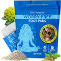Sole Serenity Worry-Free Overnight Foot Pads for Relaxation with Zeolite, Magnesium, & Holy Basil - 20 Pack