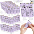 50 Pack Christian Hand Lotion Bulk Gifts for Women Mother's Day Gifts Bible Mini Travel Hand Lotion for Women Church Appreciation(Purple Flower)