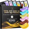 AURAE Variety Under Eye Patches (30 Pairs) - For Dark Circles & Puffiness - Eye Mask for Care