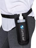 EarthLite Massage Bottle Holster Single Kit - Incl. 1 Bottle, Heavy Duty Strap, Adjustable for Massage Oil & Massage Lotion (1x 8oz)