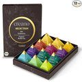 Creano Organic Herbal Tea Gift Set "Organic Herbal Tea" – 12 Pyramid Tea Bags in 9 Different Varieties – 30g*