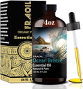 Ocean Breeze Essential Oil, Ocean Breeze Oil 4 Fl Oz 120ML for Diffuser Humidifier Yoga Cleaning DIY Candle Soap Making Perfume Gift for Women Fragrance Oils FRAOIL (Ocean Breeze 4 Fl Oz (Pack of 1))
