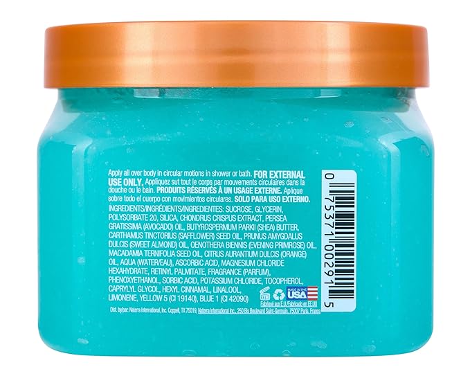 Tree Hut Blue Lagoon Shea Sugar Scrub,Exfoliating,Hydrating & Moisturizing Body Scrub with Shea Butter & Nourishing Essential Oils,Smooth-& Soften Skin,18 oz,(Pack of 2)