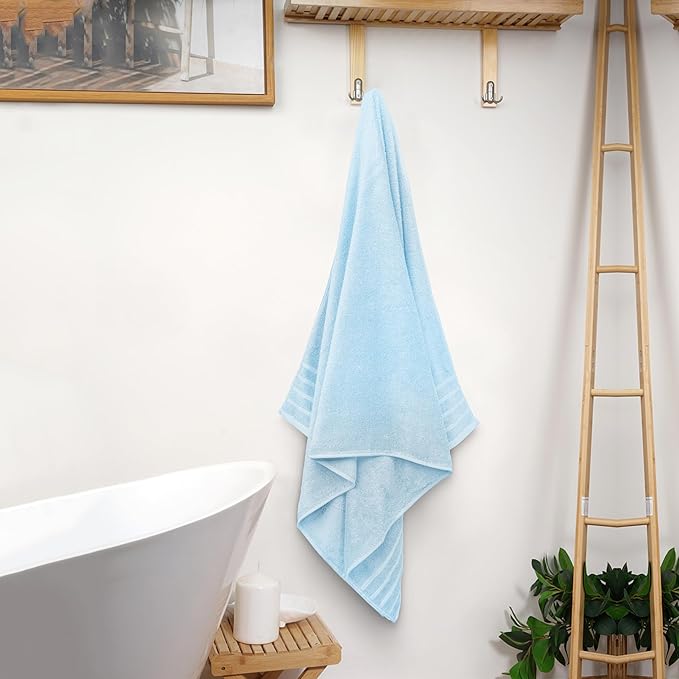 Avalon Towels Bath Towels Set of 4, Size 30 x 60 Inches, Highly Soft and Absorbent, Quick Drying, Lightweight, Perfect for Daily Use