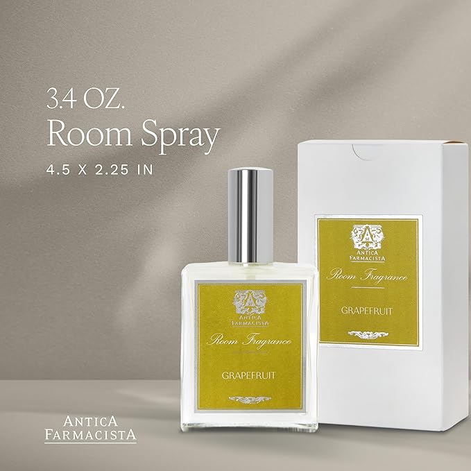 Antica Farmacista Room Spray - Elegant House Spray - Long-Lasting, Room Fragrance - Luxury Gift for Housewarming - Grapefruit, 3.4 fl oz