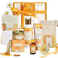 Birthday Gifts for Women, Almond Milk & Honey Relaxing Spa Gift Baskets for Women, Self Care Gifts Home Bath and Body Gifts Set for Mom, Girlfriend, Sister, Female Friends, Coworker