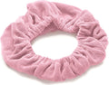 Tassi Reusable Spa Headband Wrap for Women - Hair Holder for Washing Face, Skincare, Makeup, Facials & Cleansing - Keeps Hair Back with No Mess or Marks - One Size Fits All - Soft Pink