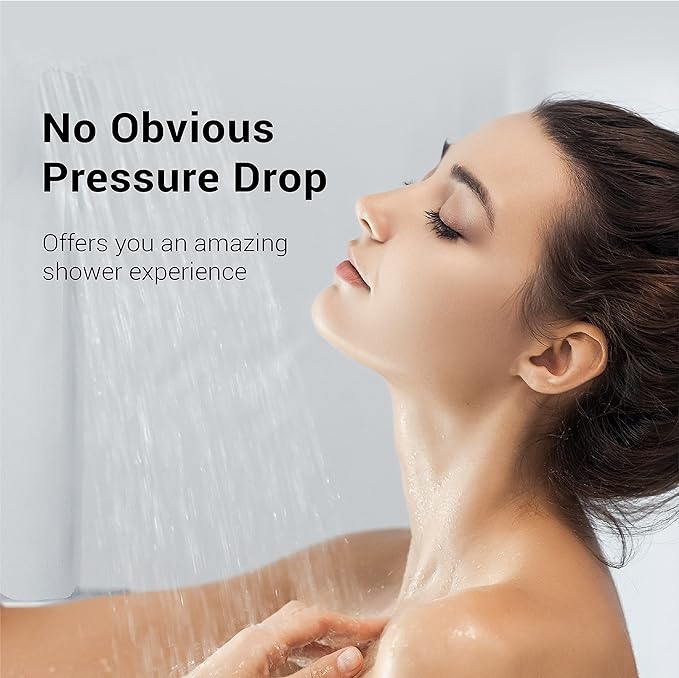 AQUACREST AQ 4125 Shower Water Filter, Replacement for AQ 4125, AQ-4100, AQ-4100NSH, AQ-4105, Jonathan Product Beauty Shower Filter, with Advanced KDF Filtration Material