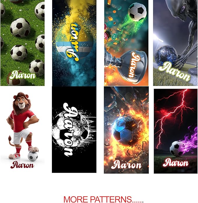 Personalized Beach Towel With Name, Custom Beach Towel with Text, Customized Basketball Football Microfiber Pool Towel, Quick Dry & Absorbent Swim Towel for Adult,Anniversary, Birthday, Summer Holiday