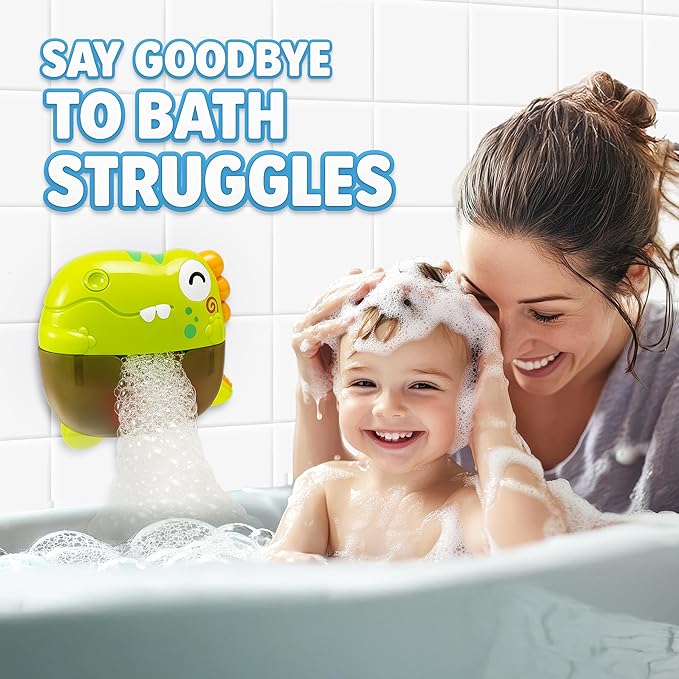 Bath Bubble Machine - Bathtub Bubble Machine, Bath Toys | Bathtub Bubble Machine, Light Up Bubbles Maker for Bathtub - Bubbles Bath Maker with Lights and Music, BPA Free