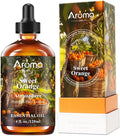 Orange Essential Oil with Premium Gift Box - Sweet Orange Essential Oils for Skin & Diffusers & Aromatherapy - 4 Fl Oz 100% Pure Natural - Gift-Ready Box - Gifts for Women