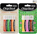 ChapStick Lip Balm, Holiday Variety Packs (6 Sticks) – Sips & Snuggles + Toasty Treats Flavored Lip Moisturizers, Stocking Stuffers, Gifts, 0.15 Oz Ea