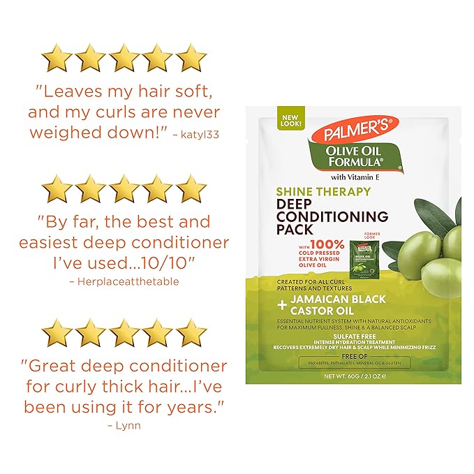 Palmer's Olive Oil Formula Deep Conditioner Packet, 2.1 Ounce (Pack of 5)