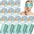 60 Pcs Disposable Steam Eye Mask Bulk for Dry Eyes Self Heating Eye Mask for Spa Sleep Warm Compress Stress Dark Circle Relief Puffiness and Relaxation Gifts (Unscented)