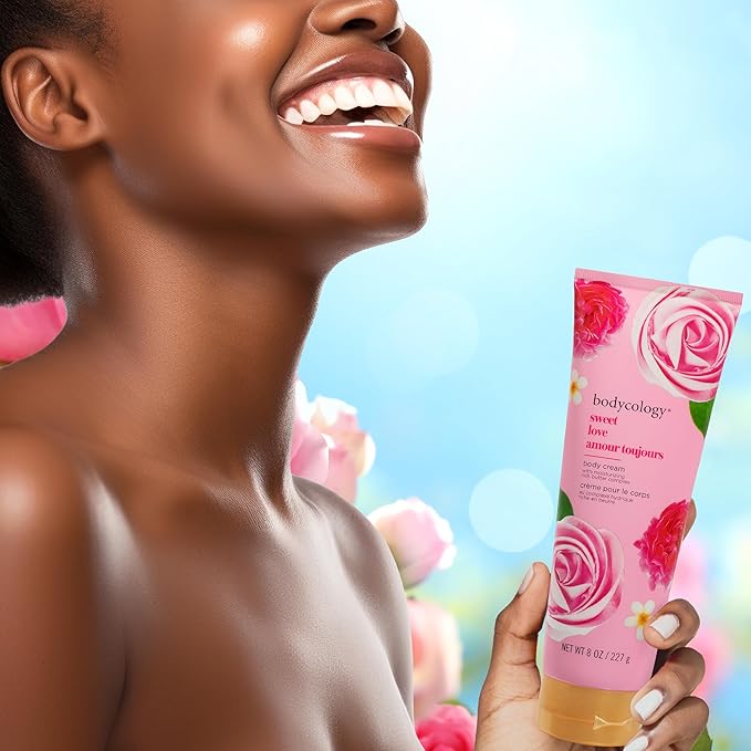 Bodycology Shea Butter Body Cream, Sweet Love, 8 oz