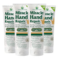 Miracle Hand Repair Cream for Dry Cracked Hands 8 oz Best Healing Hand Cream with 60% Aloe Vera - Non-Greasy Moisturizer for Working Hands - Fast Absorbing Lotion for Extremely Dry Skin (4-Pack)