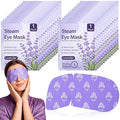 200 Pcs Steam Eye Masks for Dry Eyes Lavender Self Heated Steam Warm Eye Mask Heated Disposable Eyes Masks for Dark Circles, Puffy, Relief Stress, Fatigue Relaxation Gifts