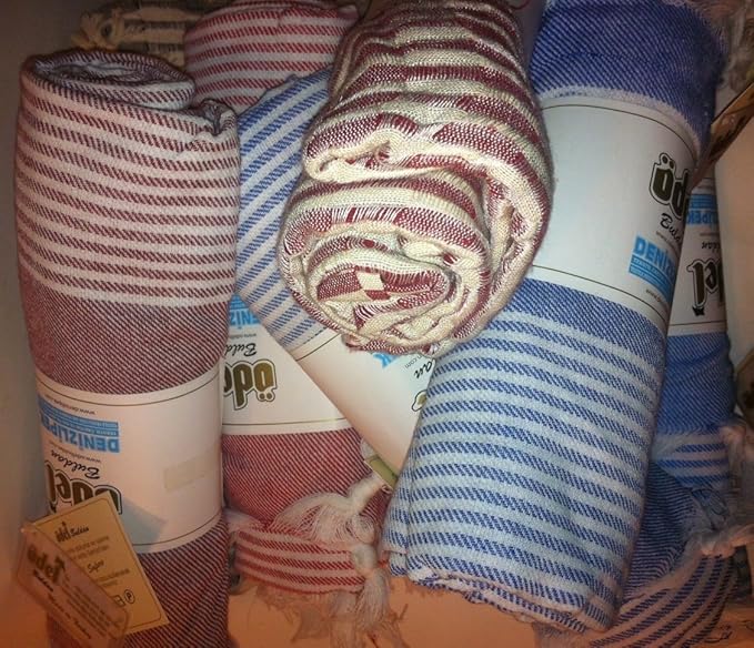 Simten's Organic Cotton Multi Purpose USE PESTEMAL: Beach, Pool, Spa, Sauna, Yoga, Gym, Blanket, Pareo, Towel Even as Table Cloth (Color Vary)