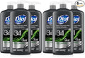 Dial Men 3in1 Body,Hair and Face Wash,Recharge, (23 fl oz Bottles),(Pack of 6)