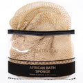 SPMKTBOZAI African Net Sponge Authentic, Loofah Exfoliating Body Scrubber Bath Sponge, African Exfoliating Net Sponge Back Scrubber Washcloth for Shower, Body Care Bathing Accessories (Beige)