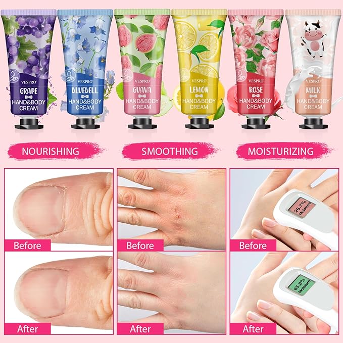 182 Pack Hand Cream Set, Mothers Day Gifts, Hand Lotion for Teacher Appreciation Gifts, Thank You Gifts, Bridesmaid Gifts, Birthday Gifts and Small Gifts, Hand Lotion Travel Size for Dry Cracked Hands