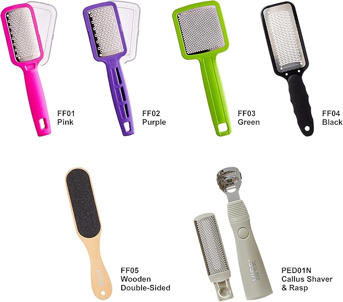 Kiss New York Insta Glide Pedicure File Callus Remover Foot File FF02 (Pack of 2)