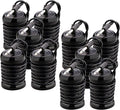 10 Pack Arrays for Ionic Foot Bath Detox Machine Replacement Arrays for Ionic Foot Bath Cleanse Machines System Stainless Steel Round(6.35mm Adapter)