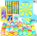 48 Pack Bath Bombs Gift Set – Aromatic Bubble Bombs with 18 Scents, SPA Relaxing & Skin Nourishing, Ideal Self-Care Gifts for Women, Wife, Grandma, or Daughter on Birthdays or Summer Occasions