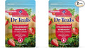 Dr Teal's Epsom Salt Magnesium Soak, Strawberry Serenade with Basil & Orange, 3 lbs (Pack of 2)