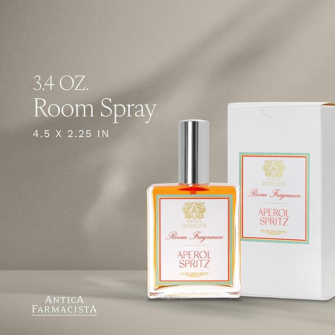 Antica Farmacista Room Spray - Elegant House Spray - Long-Lasting, Room Fragrance - Luxury Gift for Housewarming - Aperol Spritz, 3.4 fl oz