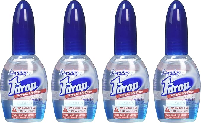 One-Drop Powerful Bathroom Deodorizer (Pack of 4)
