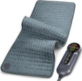 Heating Pad - Electric Heating Pad for Back Pain and Cramps Relief, Moist Heat Pad for Shoulder, Knee, Neck, 6 Heat Settings & Auto Shut Off and Machine Washable, 24" x 12"