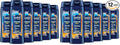 Suave Men Moisturizing Body, Face and Hair Wash, 3-in-1 For Hydrated Skin and Hair, Citrus & Musk scent, No Parabens, No Phtahaltes, 18 Oz, (Pack of 12)