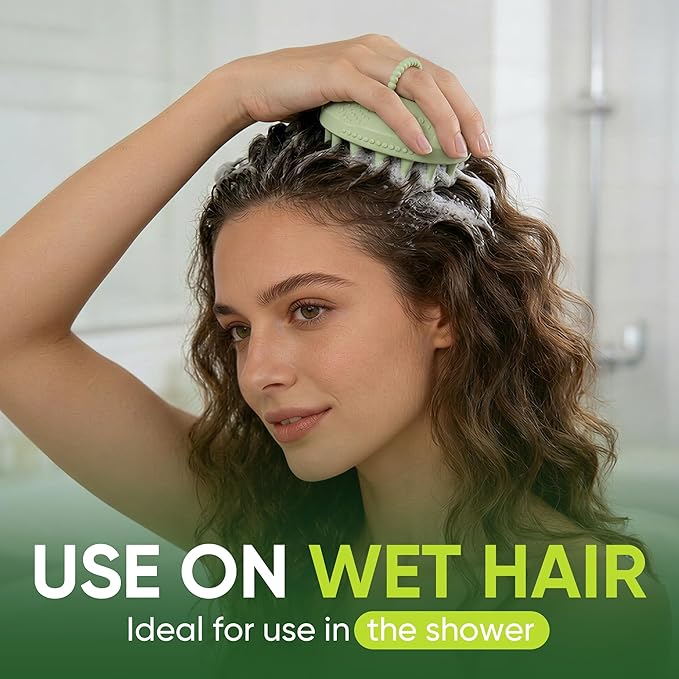 Svvimer Scalp Care Essentials – Scalp Scrub and Scalp Massager Brush Options (Scalp Massager Brush)