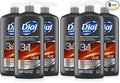 Dial Men 3 in 1 Body,Hair and Face Wash,Refresh,16 Fl Oz,Cleanses Deep + Gentle on Skin with Clean Rinse Technology,(Pack of 6)