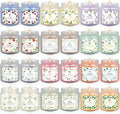 YOROXRG 24 Pack Scented Candles with Added Natural Essential Oils, 3.5oz, Suitable for Various Festivals, Parties, Yoga, and Home Scene