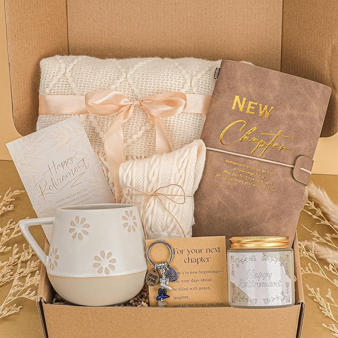 Elysirise Retirement Gifts for Women 2026 | Best Retirement Gift Basket for Teacher Nurse | Going Away Gifts for Coworkers Retirees Boss Friend | Cool Farewell Gifts for Coworkers Mom Grandma