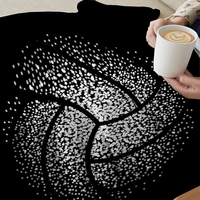 Volleyball Blanket Gift for Men, Women, Volley Ball Sport Throw Lightweight Super Soft Cozy Blanket for Bedroom Living Room, Volleyball Gifts for Player, Athlete, Coach, Team 80"x60"for Adult